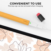 AhaStyle PT180-2 Silikon-Schutzhülle, rutschfeste und sturzsichere Hülle für kapazitiven Stift, für Apple Pencil 1, für Apple Pencil 2